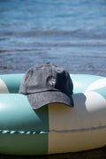 Casquette vintage denim fleur vermeille coast