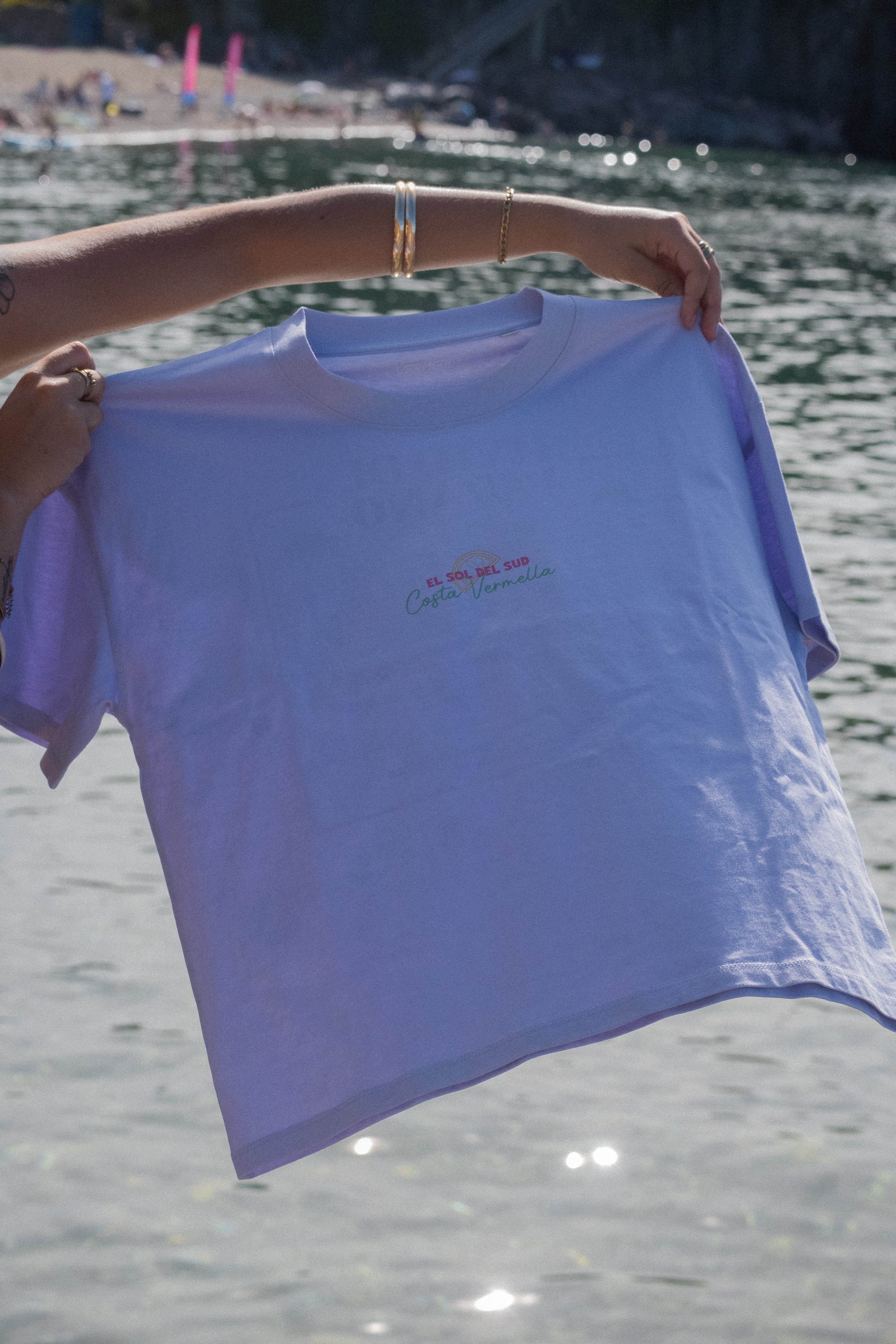 Tee-shirt Tinto parme