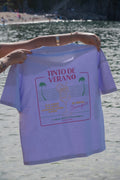 Tee-shirt Tinto parme
