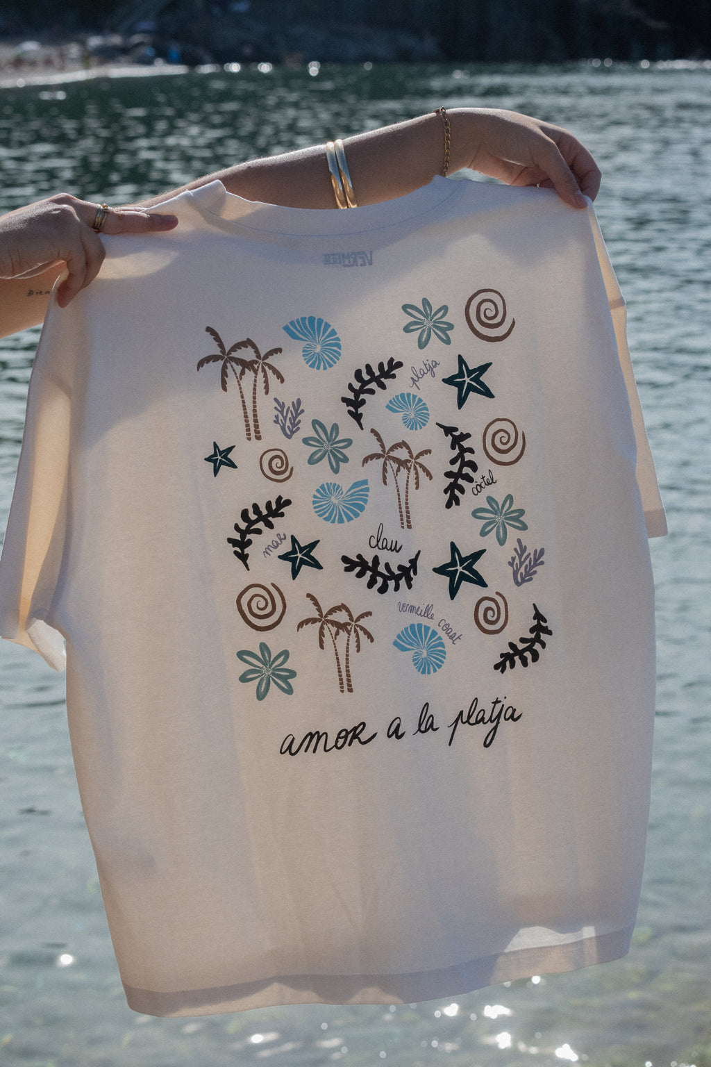 Tee-shirt Platja Ivoire