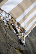 Fouta Vermeille Beige
